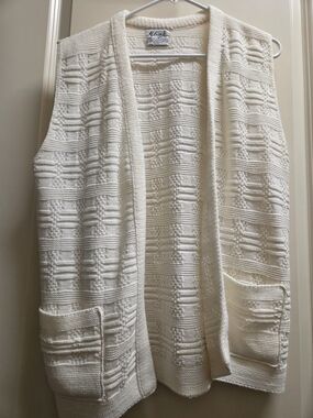 🍍Sleeveless Knit Cardigan Vest